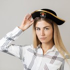 Шляпа пирата «Полундра», детская, р-р 56 - фото 108296226
