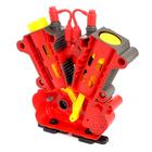 Конструктор «Двигатель внутреннего сгорания», световые и звуковые эффекты, 31 деталь - Фото 3