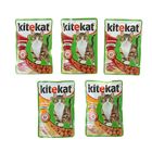 Акция 4+1 ! Влажный корм KiteKat для кошек, пауч, 85 г - Фото 2
