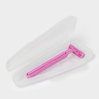 Футляр для бритвенного станка Voyage, пластик, прозрачный - Фото 4