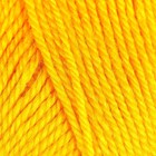 Пряжа для вязания спицами, крючком «Камтекс. Бамбино», 35% шерсть меринос, 65% акрил, 150 м/50 г, (104 жёлтый) - Фото 5