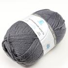 Пряжа для вязания спицами, крючком «Камтекс. Аргентинская шерсть», 100% импортная полутонкая шерсть 200 м/100 г, (169 серый) - Фото 2