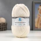 Пряжа для вязания спицами, крючком «Камтекс. Аргентинская шерсть», 100% импортная полутонкая шерсть 200 м/100 г, (205 белый) - Фото 1