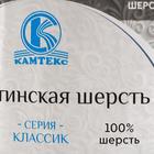 Пряжа "Аргентинская шерсть" 100% импортная п/т шерсть 200м/100гр (022, джинса) - Фото 4