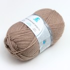 Пряжа "Аргентинская шерсть" 100% импортная п/т шерсть 200м/100гр (007, лен) - Фото 3