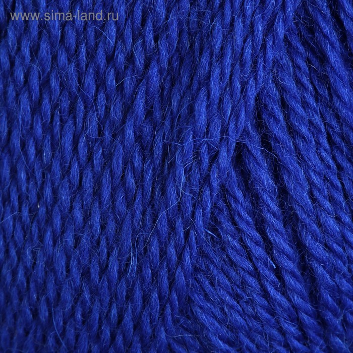 Пряжа "Аргентинская шерсть" 100% импортная п/т шерсть 200м/100гр (019, василек) - Фото 1