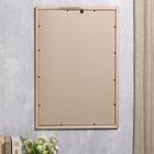 Фоторамка для фото 40×60 см Bridgeport, сосна, коричневая, (пластиковый экран) - Фото 4