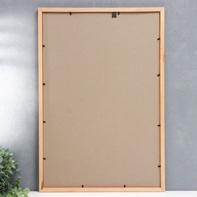 Фоторамка для фото 40×60 см Bridgeport, сосна, (пластиковый экран), дуб