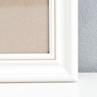 Фоторамка для фото 40×60 см Buffalo, сосна, (пластиковый экран), белый - Фото 2