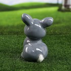 Садовая фигура "Зайка", глянец, керамика, 15х17х24 см - Фото 3