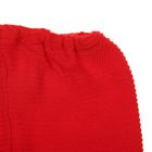 Комплект детский: кофта, рейтузы, рост 62-68 см, цвет красный - Фото 8
