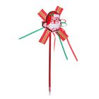 Ручка шариковая "Дед Мороз с бантиком" - Фото 2