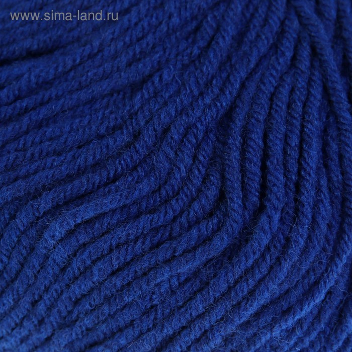 Пряжа "Кроха" 20% шерсть, 80% акрил 135м/50гр (0170, василек) - Фото 1
