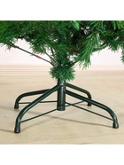 Ёлка светодиодная «Эксклюзив цветные огоньки» 140 см, диаметр нижнего яруса 70 см, 380 ПВХ веток, 9 режимов, свечение мульти 1108613