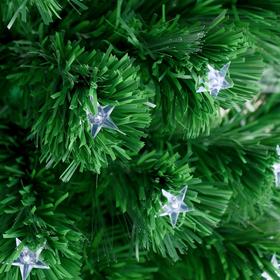Ёлка светодиодная «Звезда» 150 см, диаметр нижнего яруса 76 см, 170 ПВХ веток, мигание, свечение мульти