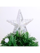 Ёлка светодиодная «Огонёк» 120 см, диаметр нижнего яруса 65 см, 124 ПВХ веток, мигание, свечение мульти 1108629