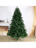 Ёлка светодиодная «Эксклюзив» 210 см, диаметр нижнего яруса 130 см, 1496 смешанных веток на крючках, свечение тёплое белое 1108624