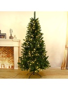 Ёлка светодиодная «Эксклюзив классик» 180 см, диаметр нижнего яруса 105 см, 646 ПВХ веток, свечение тёплое белое 1108619