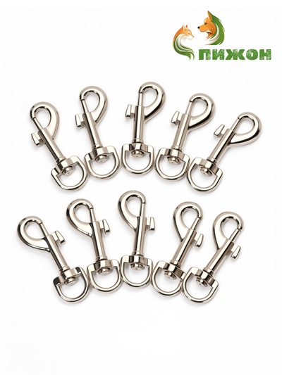 Карабин с полукруглым основанием, 5.1 см (ширина проушины 1 см)