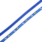 Комплект "Цветные следы", поводок 120 х 1 см, ОГ 23-35 см, синий - Фото 7