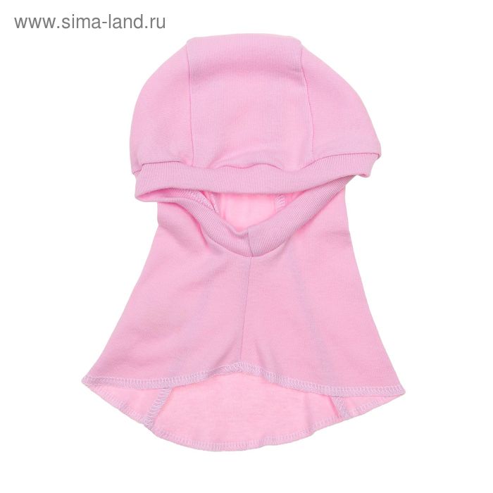 Шапочка-капор для девочки, размер 48, цвет розовый Шр/04-3 - Фото 1