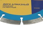 Диск алмазный отрезной ТУНДРА, сегментный, сухой рез, 150×22 мм - Фото 3