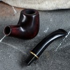 Трубка курительная "Средняя", под фильтр 9 мм, груша, 12 см - Фото 2
