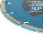 Диск алмазный отрезной ТУНДРА, сегментный, сухой рез, 200×22 мм - Фото 4