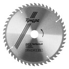 Диск пильный по дереву ТУНДРА, точный рез, 250×32 мм (кольца на 22.20.16), 48 зубьев - Фото 3