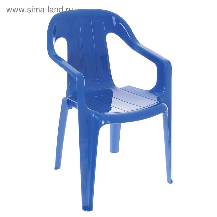 Детский стул, цвет синий - Фото 1
