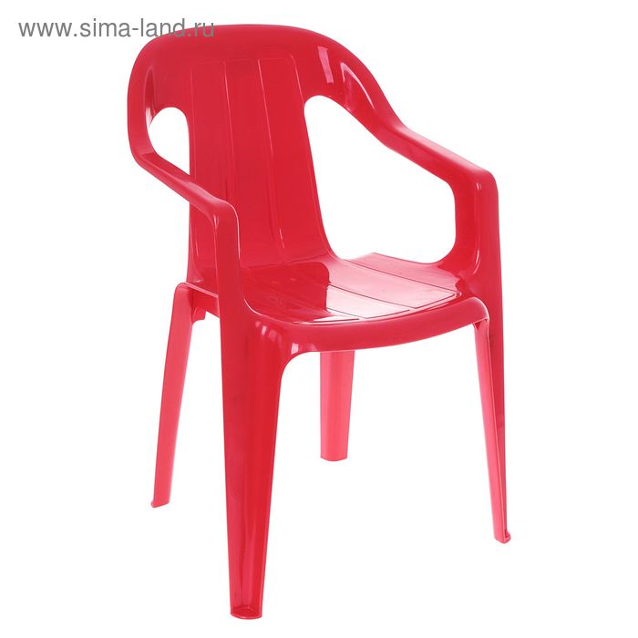 Детский стул, цвет красный - Фото 1