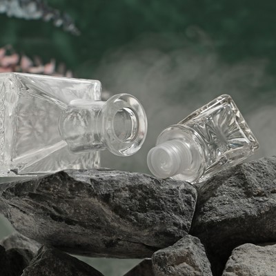 Графин-штоф «Барский», 500 мл, h=26 см, стекло, прозрачный