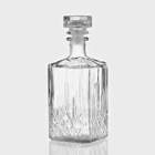 Графин-штоф «Кристалл», 500 мл, стекло, прозрачный - Фото 4