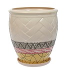 Горшок цветочный "Фикус 1" 18 л микс - фото 23073472