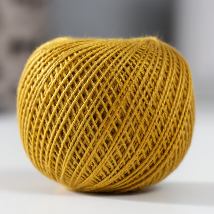 Пряжа для вязания спицами, крючком «ПНК Кирова. Ирис», 150 м/25 г, 100% мерсеризованный хлопок , цвет 5302 - Фото 1