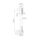 Душевой шланг Milardo, 150 см, ПВХ армированный алюминиевой лентой - Фото 4