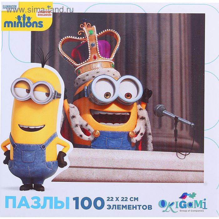 Пазл "Minions: Королева", 100 элементов - Фото 1