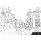 Фотообои «СИМФОНИЯ. Венеция», с рисунком, на бумажной основе, 8 листов, 280×200 см, цвет белый - Фото 1