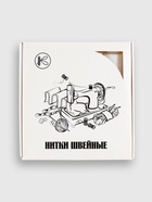 Нитки 45ЛЛ, 200 м, белые №0101 - Фото 6