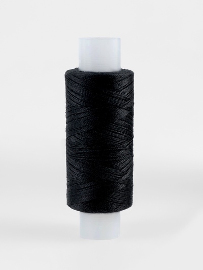 Нитки 35ЛЛ, 200 м, чёрные №6818