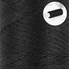Нитки 35ЛЛ, 200 м, цвет чёрный №6818 - Фото 2