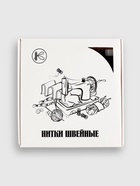 Нитки 40ЛШ, 200 м, чёрные №6818 - Фото 7