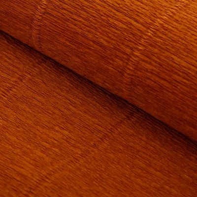 Бумага гофрированная, 567 "Светло-коричневая", 0,5 х 2,5 м