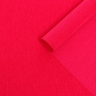 Бумага гофрированная, 582 "Светло-вишневая", 0,5 х 2,5 м - Фото 1