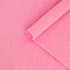 Бумага гофрированная, 549 "Светло-розовая", 0,5 х 2,5 м - фото 8256897
