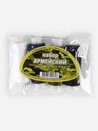 Набор «Армейский», 45ЛЛ, 150 м, нитки 4 шт., иголки 2 шт., разноцветный - Фото 7