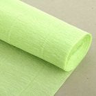 Бумага гофрированная, 566 "Светло-салатовая", 0,5 х 2,5 м - Фото 2