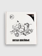 Нитки 45ЛЛ, 200 м, цвет чёрный №6818, цена за 1 штуку - Фото 6