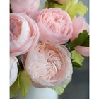 Бумага для упаковок и поделок, гофрированная, светлая, персиковая (камелия), розовая, рулон 1шт., 0,5 х 2,5 м - Фото 4