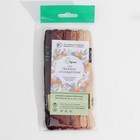 Набор ниток мулине «Цветик-Семицветик», 10 ± 1 м, 7 шт, цвет коричневый спектр МИКС - Фото 5